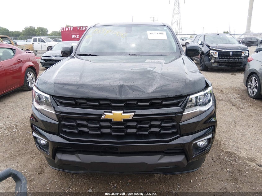 2022 Chevrolet Colorado 2Wd Short Box Lt VIN: 1GCGSCEN8N1302734 Lot: 45391700