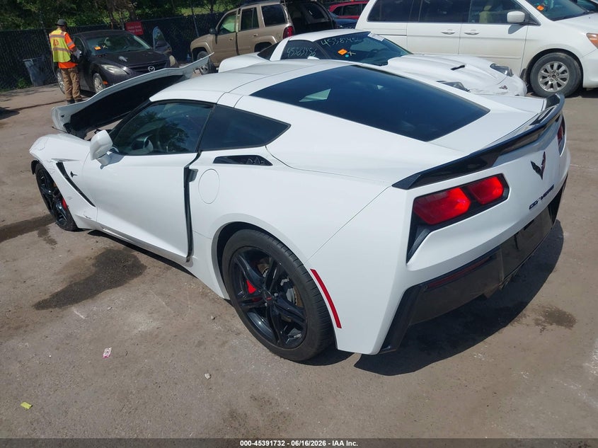Vin: 1g1yb2d71g5101070, lot: 45889735, chevrolet corvette stingray 20163