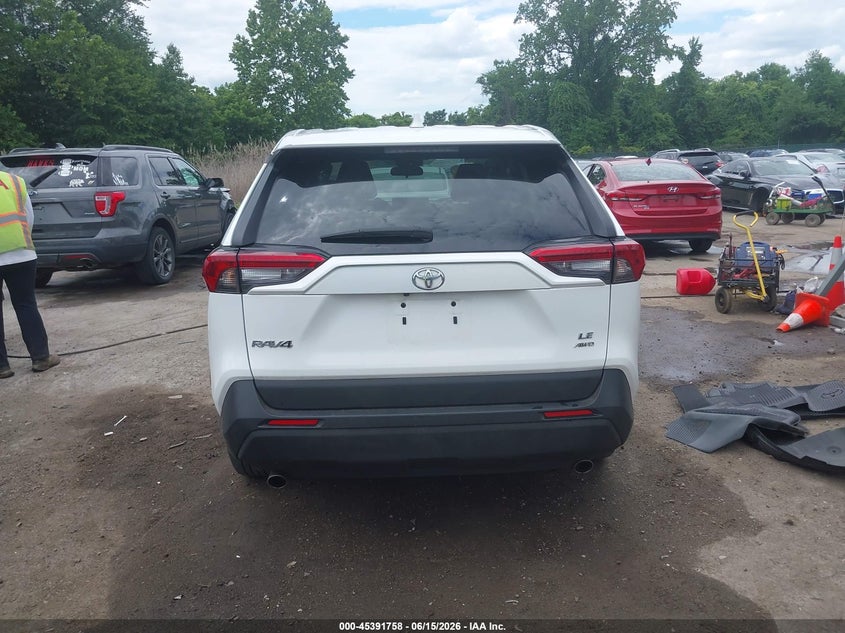 VIN 2T3F1RFV2NC305275 2022 TOYOTA RAV4 LE