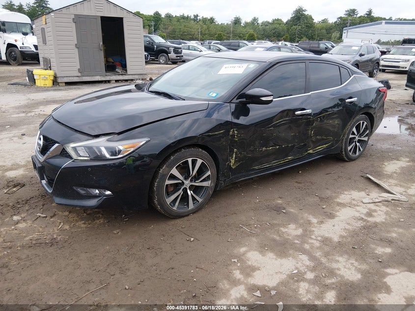 Vin: 1n4aa6ap5jc386226, lot: 45889786, nissan maxima 3.5 sv 20182