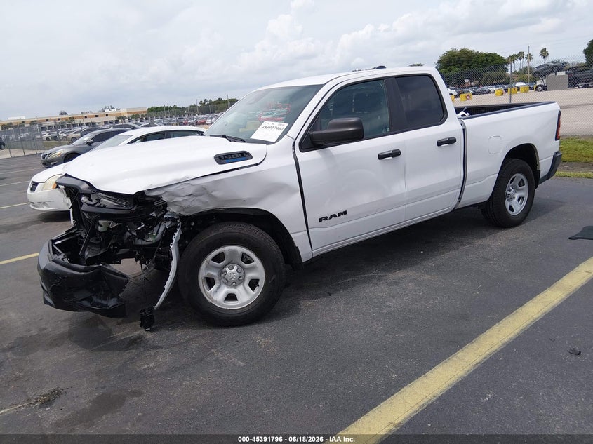 Vin: 1c6rrfcg7tn295833, lot: 45889799, ram 1500 tradesman  4x4 6'4 box 20262