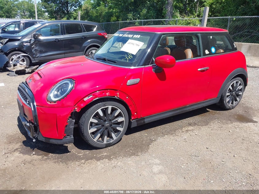 2022 MINI HARD TOP HATCHBACK 2.0L I-4 DI, DOHC, VVT, TURBO, 189HP