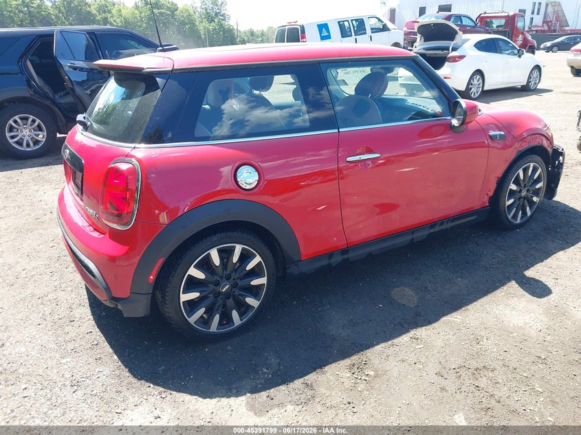 2022 MINI HARD TOP HATCHBACK 2.0L I-4 DI, DOHC, VVT, TURBO, 189HP