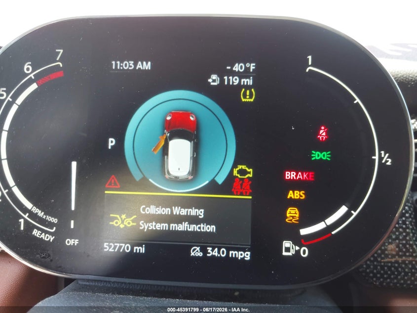 2022 MINI HARD TOP HATCHBACK 2.0L I-4 DI, DOHC, VVT, TURBO, 189HP