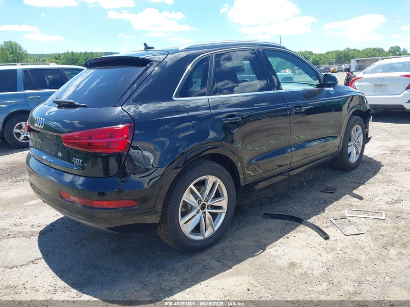 Vin: wa1efcfs7gr004920, lot: 45889803, audi q3 2.0t premium plus 20164