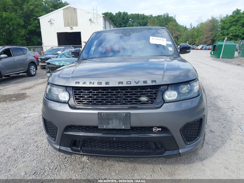 2017 Land Rover Range Rover Sport 5.0L V8 Supercharged Svr VIN: SALWZ2FE2HA142931 Lot: 45391978