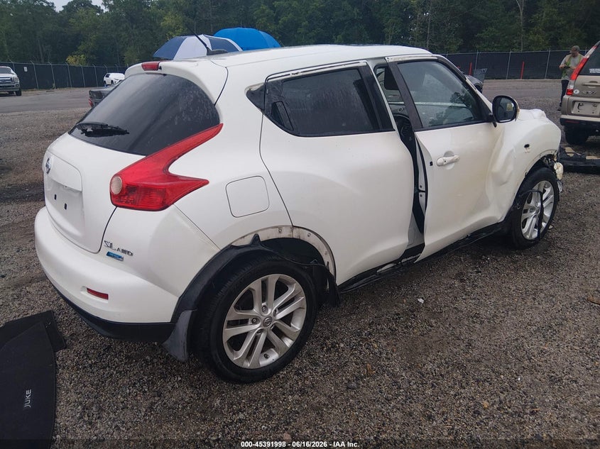 Vin: jn8af5mv5dt211144, lot: 45890001, nissan juke sl 20134