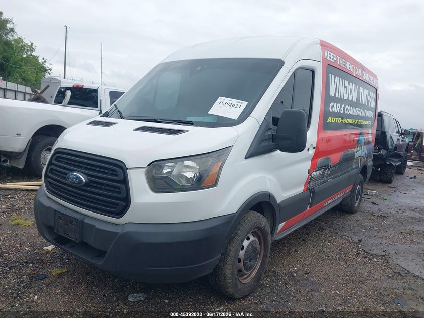 2019 Ford Transit, Удар сзади, IAAI, VIN 1FTYR2CM5KKB07894 — фото 2