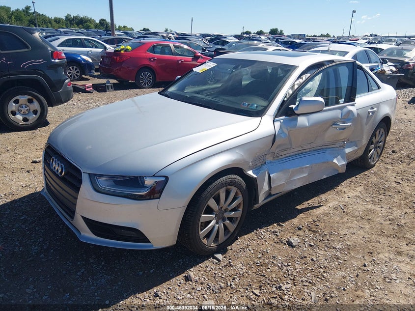 Vin: waubfafl7dn043951, lot: 45890037, audi a4 2.0t premium 20132