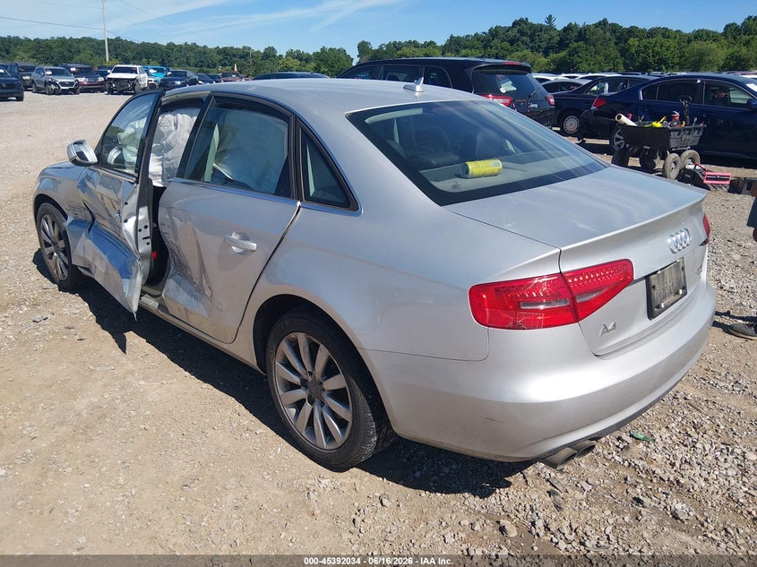 Vin: waubfafl7dn043951, lot: 45890037, audi a4 2.0t premium 20133