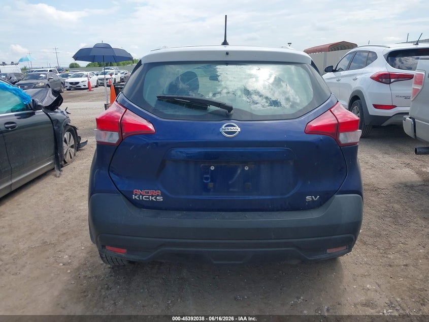 VIN 3N1CP5CU1KL515568 2019 NISSAN KICKS SV