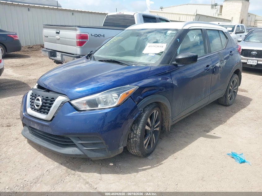 VIN 3N1CP5CU1KL515568 2019 NISSAN KICKS SV