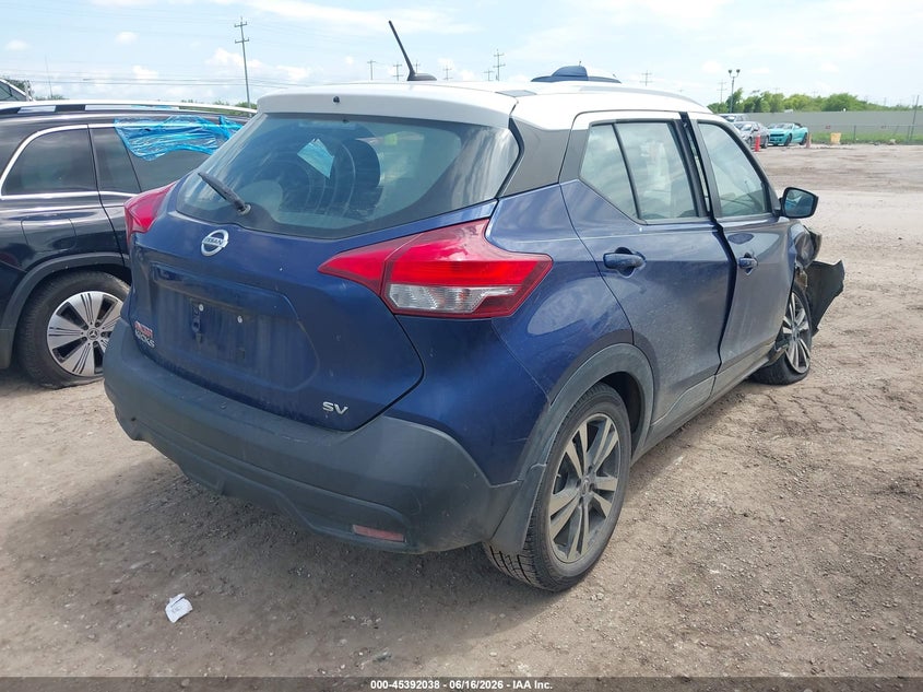 VIN 3N1CP5CU1KL515568 2019 NISSAN KICKS SV