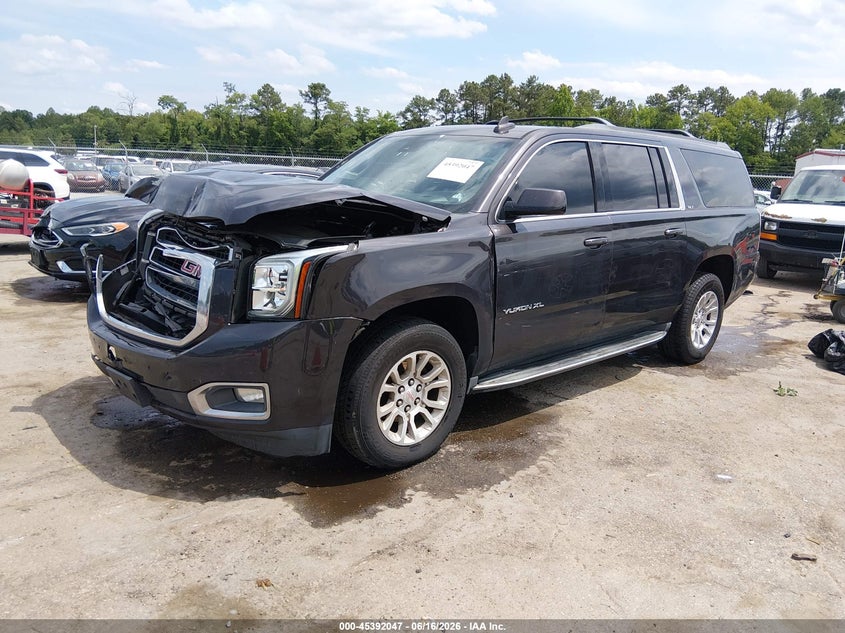 Vin: 1gks2hkc8fr594922, lot: 45890050, gmc yukon xl 1500 slt 20152