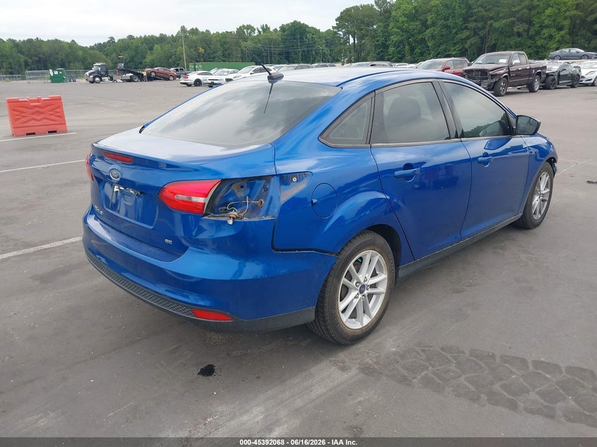 2018 FORD FOCUS SEDAN 2.0L I-4 DI, DOHC, VVT, 160HP