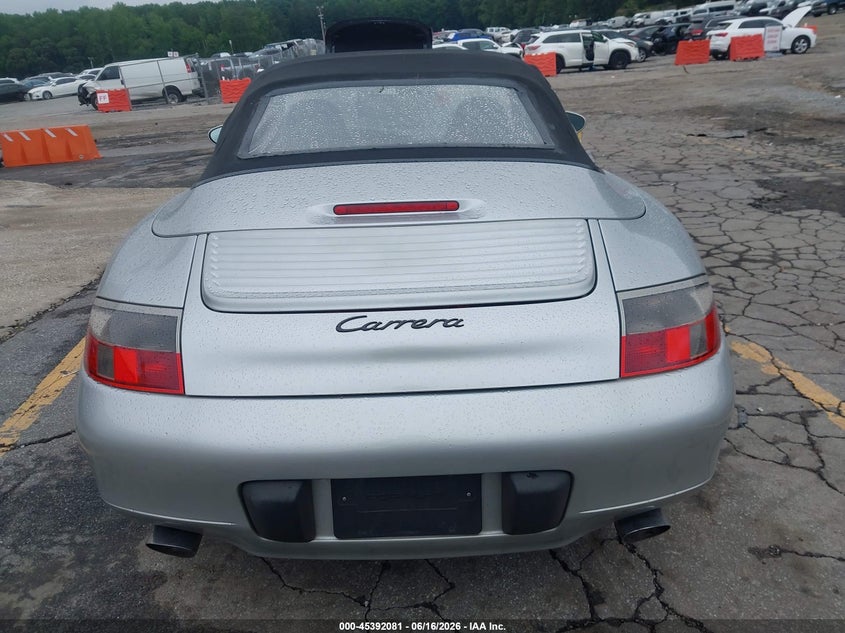 2000 Porsche 911 Carrera/Carrera 4 VIN: WP0CA2997YS650208 Lot: 45392081