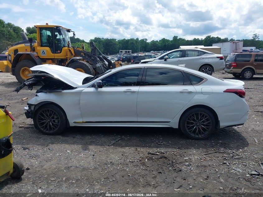2018 Genesis G80 3.3T Sport VIN: KMHGN4JBXJU241755 Lot: 45392116