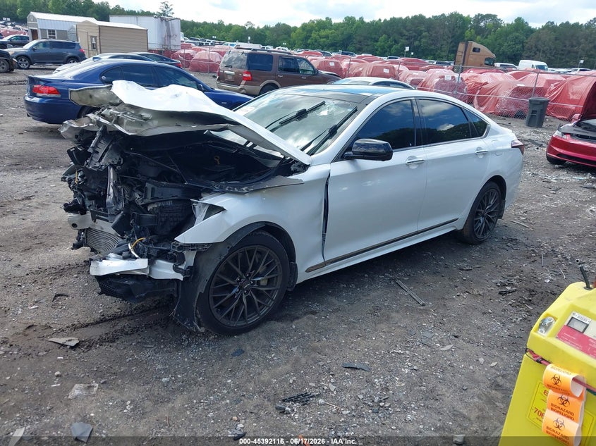 2018 GENESIS G80 auction photo 2