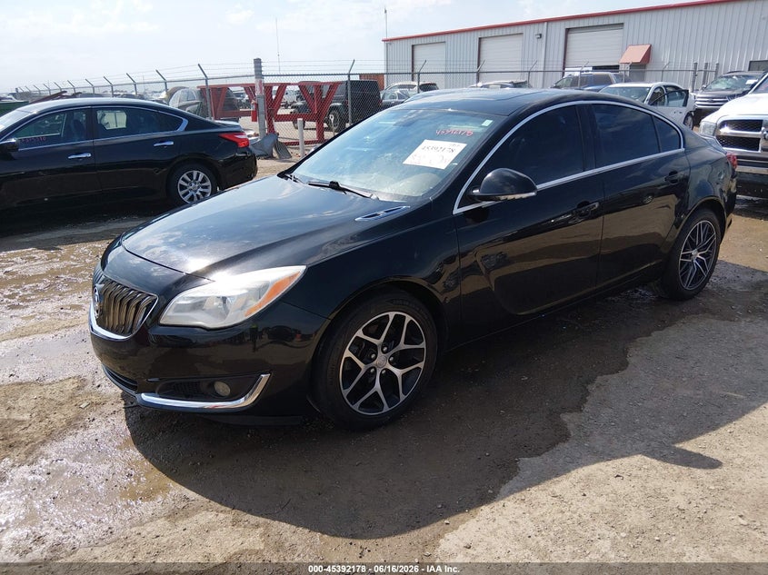 Vin: 2g4gl5ex0h9176262, lot: 45890181, buick regal turbo sport touring 20172