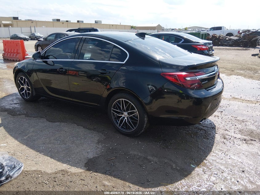 Vin: 2g4gl5ex0h9176262, lot: 45890181, buick regal turbo sport touring 20173
