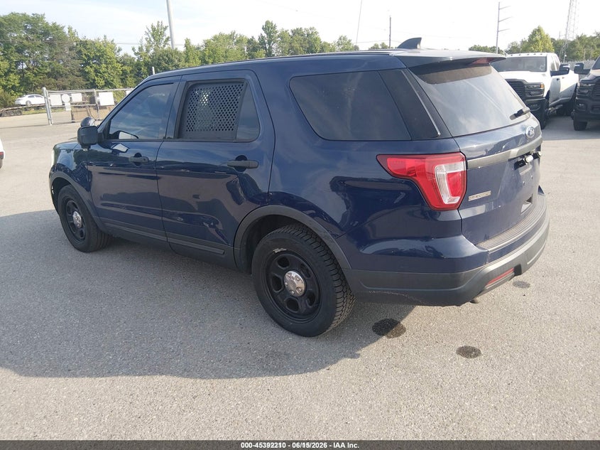 2018 FORD POLICE INTERCEPTOR UTILITY auction photo 3