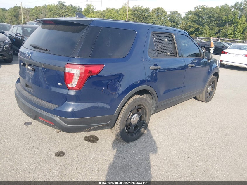 2018 FORD POLICE INTERCEPTOR UTILITY auction photo 4