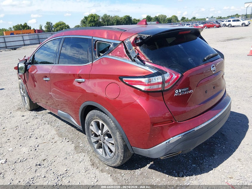 2017 NISSAN MURANO auction photo 3