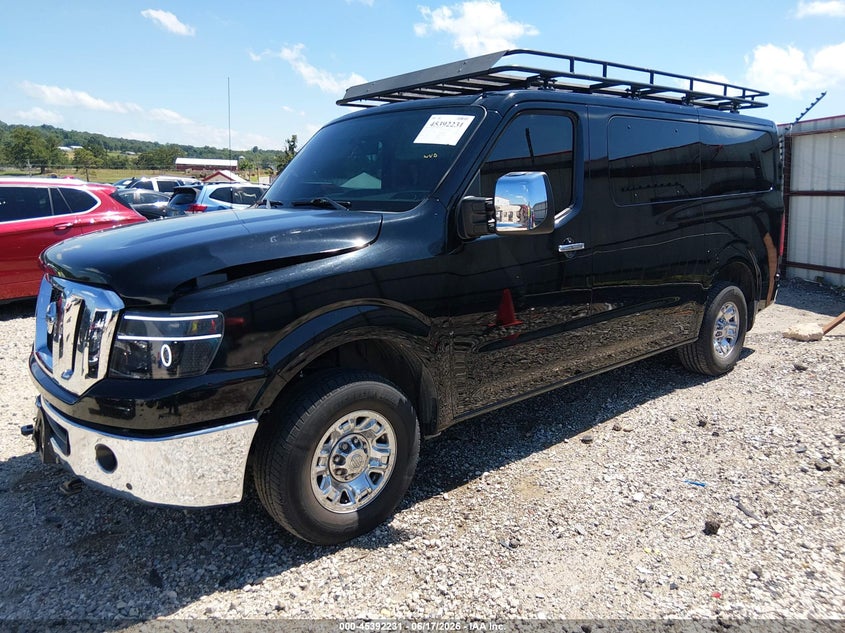 Vin: 5bzaf0aa0kn852378, lot: 45890234, nissan nv passenger nv3500 hd sl v8 20192