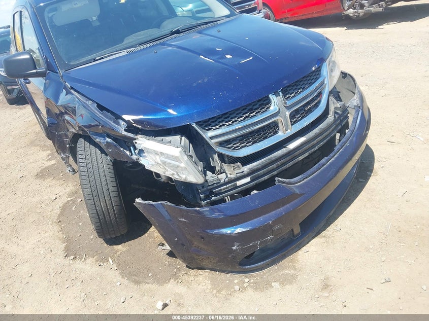 2017 Dodge Journey Se VIN: 3C4PDCAB0HT576853 Lot: 45392237