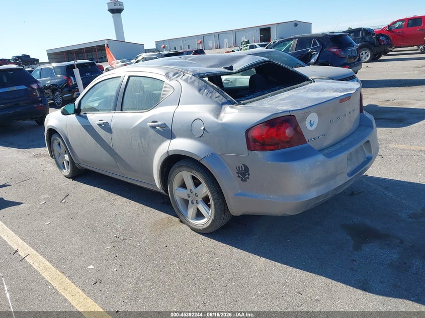 2013 DODGE AVENGER auction photo 3