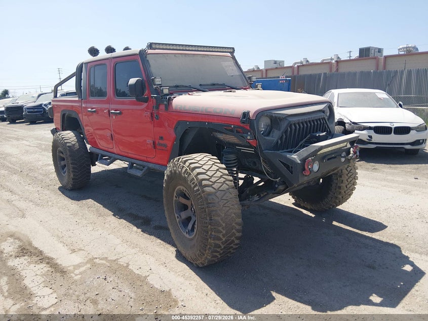 Vin: 1c6jjtbg4ll178260, lot: 45890260, jeep gladiator rubicon 4x4 2020 img_1