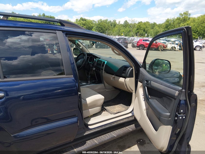 2006 TOYOTA 4RUNNER SPORT UTILITY VEHICLE 4.0L V-6 DOHC, VVT, 236HP