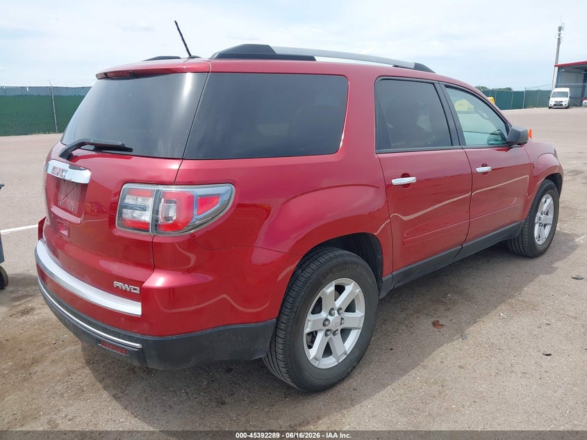 Vin: 1gkkvpkdxej221291, lot: 45890292, gmc acadia sle-2 20144