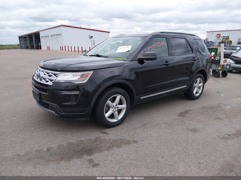 Vin: 1fm5k7dh6kgb28807, lot: 45890309, ford explorer xlt 20192
