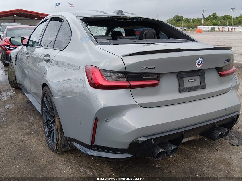 Vin: wbs43ay02pfn85456, lot: 45890325, bmw m3 competition xdrive 20233