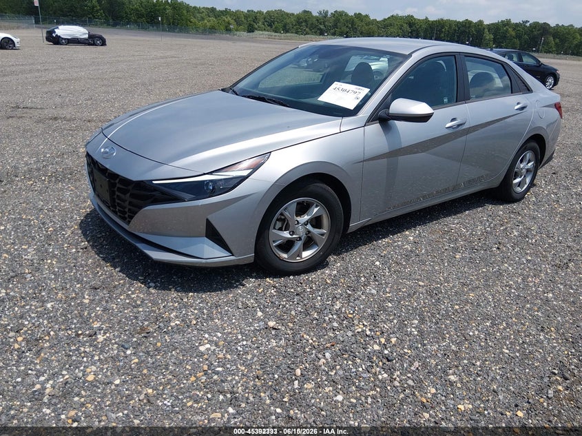 2021 Hyundai Elantra Se 5NPLL4AG2MH047398 photo 1