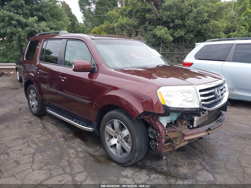 Vin: 5fnyf4h92eb021226, lot: 45890343, honda pilot touring 2014 img_1