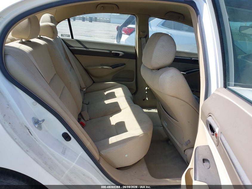 2007 HONDA CIVIC SEDAN 1.3L I-4 VVT, 93HP