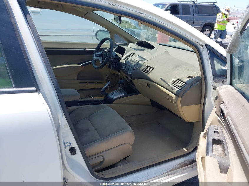 2007 HONDA CIVIC SEDAN 1.3L I-4 VVT, 93HP