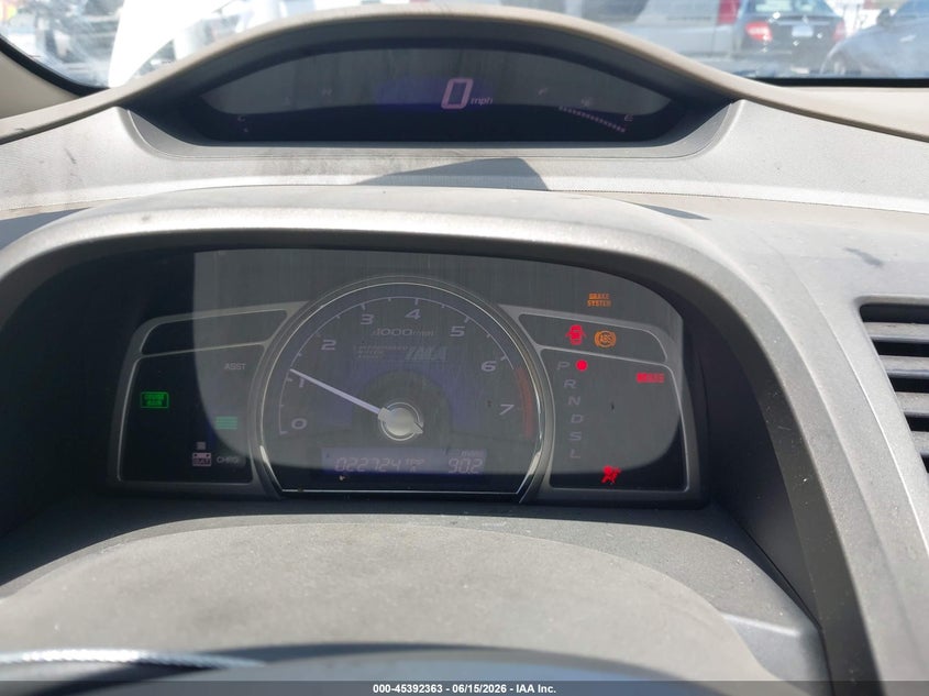 2007 HONDA CIVIC SEDAN 1.3L I-4 VVT, 93HP