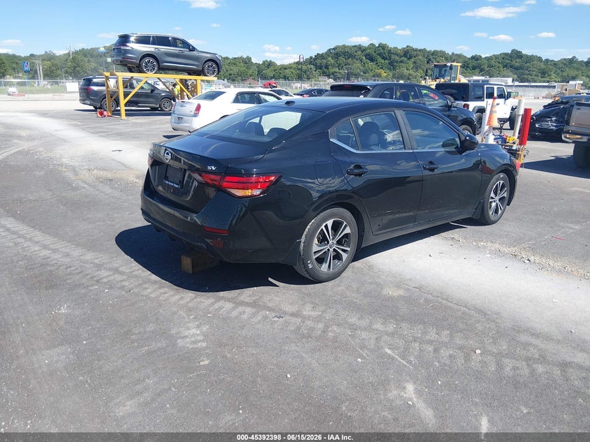 2022 NISSAN SENTRA auction photo 4