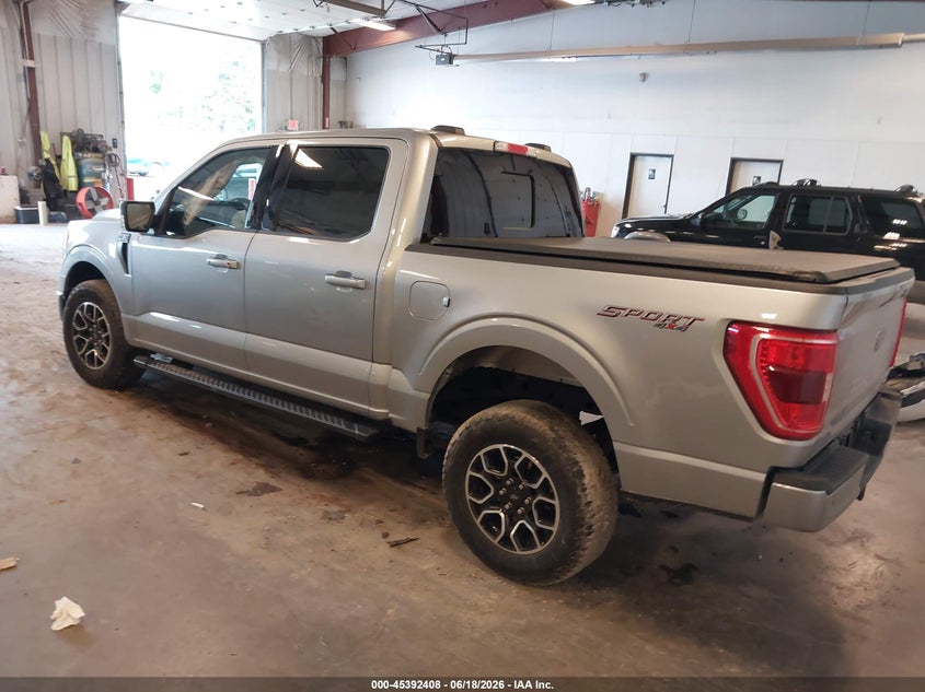 Vin: 1ftfw1e88pke91588, lot: 45890411, ford f-150 xlt 20233