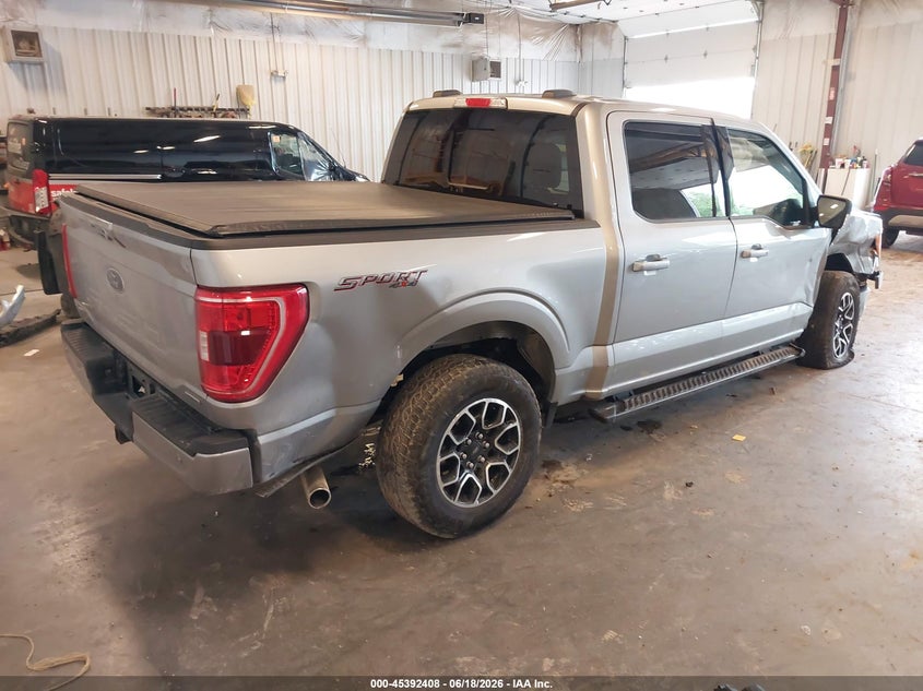 Vin: 1ftfw1e88pke91588, lot: 45890411, ford f-150 xlt 20234