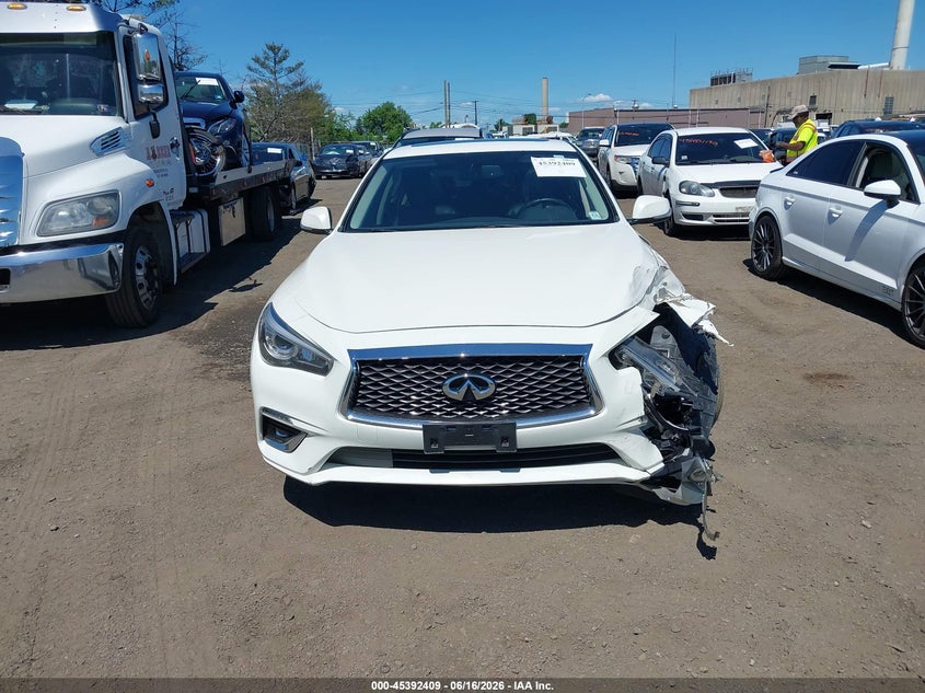 2020 Infiniti Q50 Luxe Awd VIN: JN1EV7AR6LM252851 Lot: 45392409