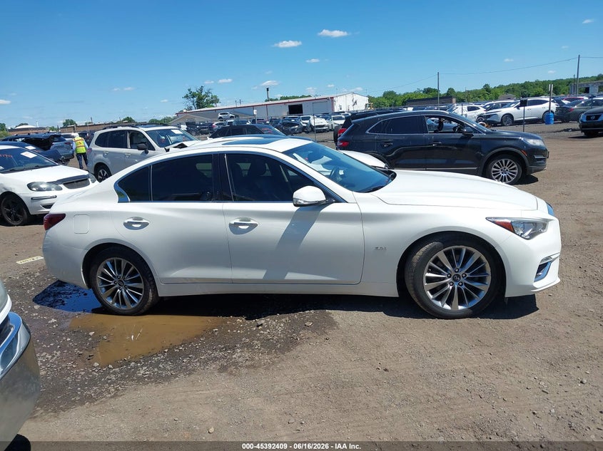 2020 Infiniti Q50 Luxe Awd VIN: JN1EV7AR6LM252851 Lot: 45392409