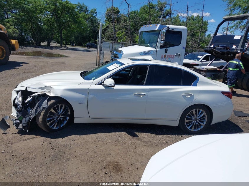 2020 Infiniti Q50 Luxe Awd VIN: JN1EV7AR6LM252851 Lot: 45392409