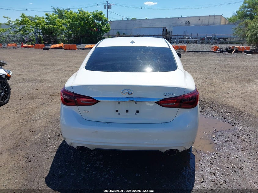 2020 Infiniti Q50 Luxe Awd VIN: JN1EV7AR6LM252851 Lot: 45392409