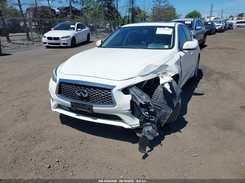 2020 Infiniti Q50 Luxe Awd VIN: JN1EV7AR6LM252851 Lot: 45392409