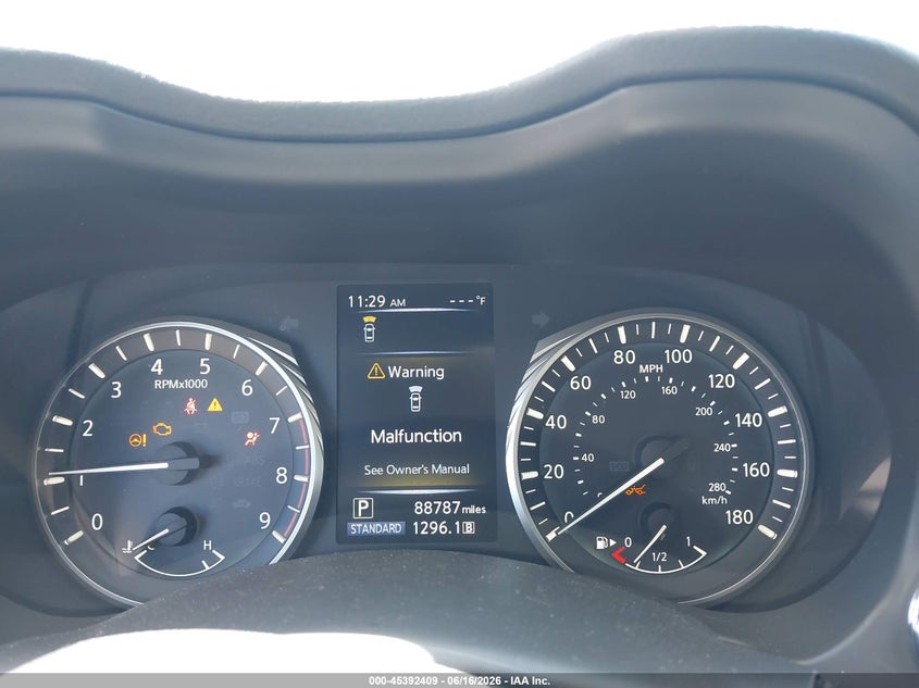 2020 Infiniti Q50 Luxe Awd VIN: JN1EV7AR6LM252851 Lot: 45392409