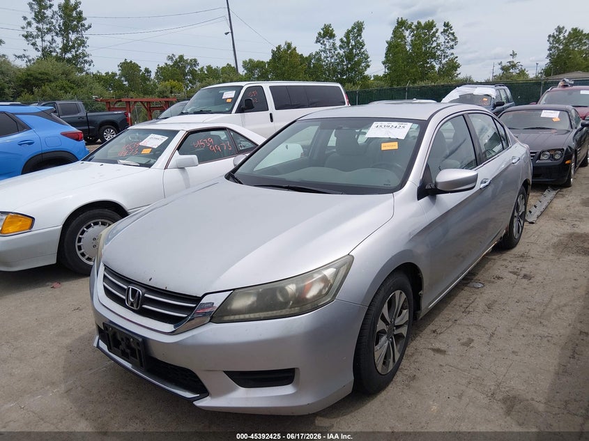 2013 Honda Accord Lx 1HGCR2F33DA026822 photo 1